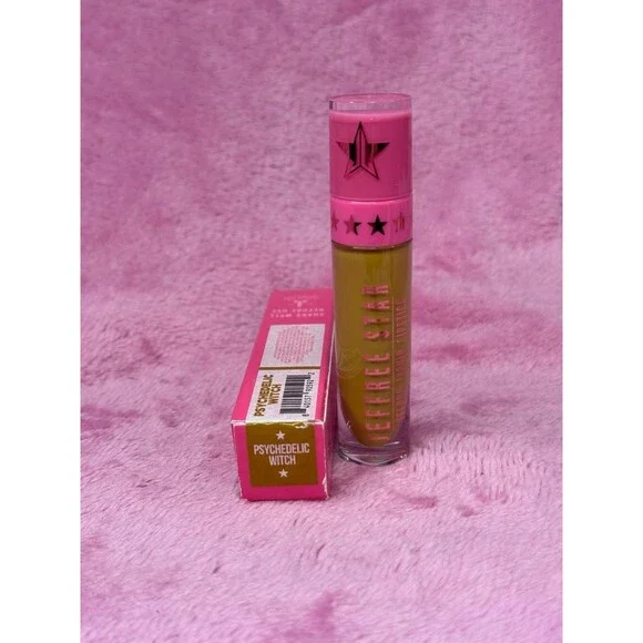 New! Psychedelic Witch Jeffree Star Velour Liquid Lipstick VLL NWT NIB Yellow - Picture 2 of 6